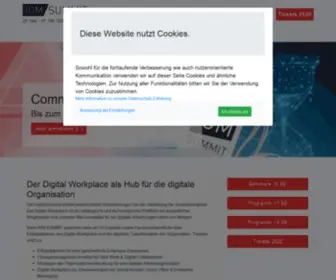 Iom-Summit.de(IOM SUMMIT) Screenshot