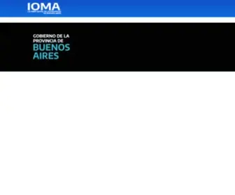 Ioma.xyz(Bienvenido a IOMA) Screenshot