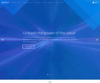 Iomart.com(The UK's Complete Cloud Solutions Company) Screenshot