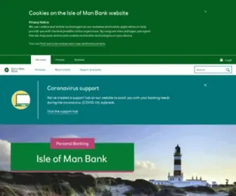 Iombank.com(Isle of Man Bank) Screenshot