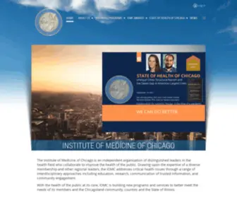 Iomc.org(Institute of Medicine of Chicago) Screenshot
