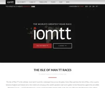 Iomtt.com(The World's #1 TT Website) Screenshot