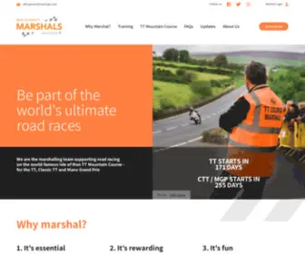 Iomttma.com(Be part of the world's ultimate road races) Screenshot