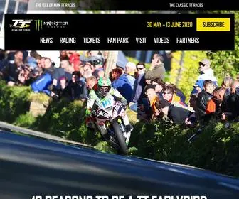 Iomttraces.com(Isle of Man TT Races) Screenshot