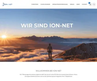 Ion-Net.de(IT Consulting im Bergischen Land) Screenshot