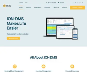 Iondms.com(ION DMS) Screenshot