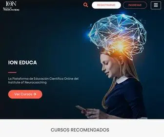 Ioneduca.com(Neurociencias aplicadas al Coaching) Screenshot