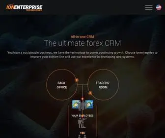 Ionenterprise.com(Ultimate Forex CRM) Screenshot