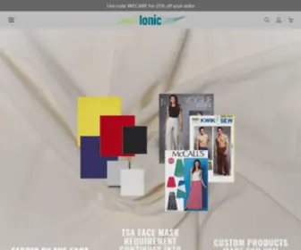 IonicFabric.com(Ionic Fabric) Screenshot