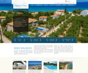 Ionioholidays.com(Ionio Holidays) Screenshot