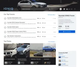 IoniqForum.com(Hyundai IONIQ Forum) Screenshot