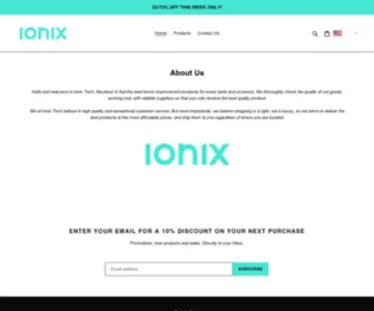 Ionix-Tech.com(Ionix Tech) Screenshot