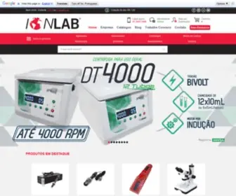 Ionlab.com.br(IONLAB) Screenshot