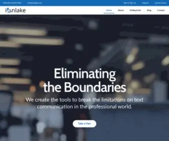 Ionlake.com(Improving business through compliant SMS texting technology) Screenshot