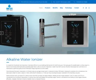 Ionlifeindia.com(Alkaline water machine) Screenshot