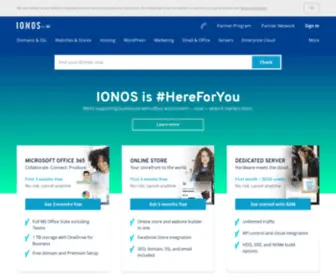 Ionos.in(IONOS by 1&1) Screenshot