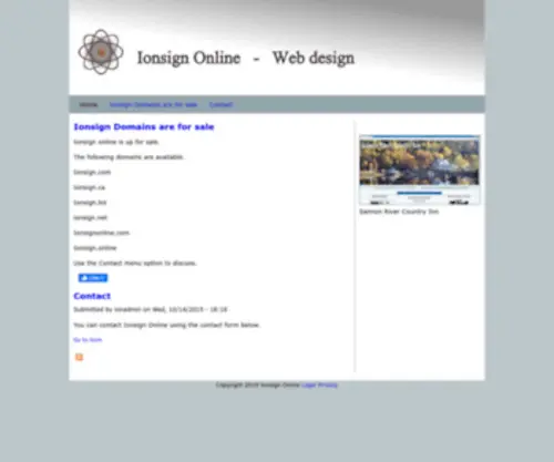 Ionsign.com(Ionsign) Screenshot