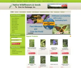 Ionxchange.com(Buy Native Wildflower Seeds) Screenshot