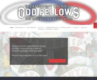 Ioof.org(The Sovereign Grand Lodge) Screenshot