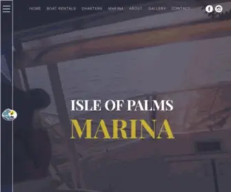 Iopmarina.com(Isle of Palms Marina) Screenshot