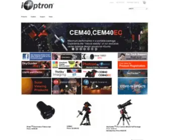 Ioptron.com Screenshot