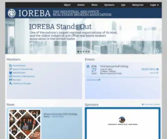 Ioreba.com(The Industrial & Office Real Estate Brokers Assoc) Screenshot