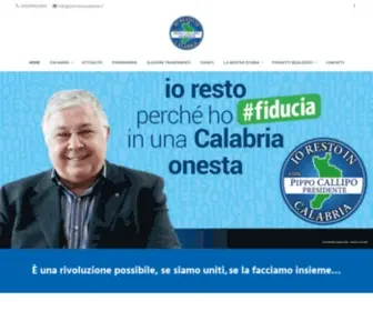 Iorestoincalabria.it(Io Resto in Calabria) Screenshot