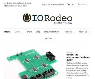 Iorodeo.com(IO Rodeo) Screenshot