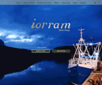 Iorramfilm.com(Iorram (Boat Song)) Screenshot