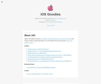 Ios-Goodies.com(IOS Goodies) Screenshot