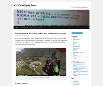 Iosdeveloperzone.com(IOS Developer Zone) Screenshot