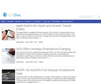 Iosdoc.com(IOS Doc is focused on delivering fresh iPhone) Screenshot