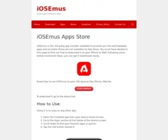 Iosemus.org(Ipad )) Screenshot