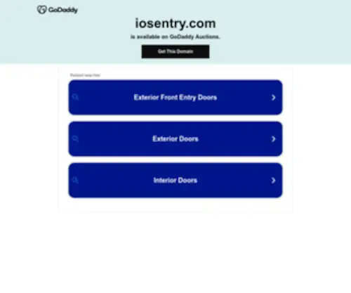 Iosentry.com(Iosentry) Screenshot