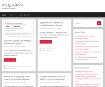 Iosquestions.com(Iosquestions) Screenshot