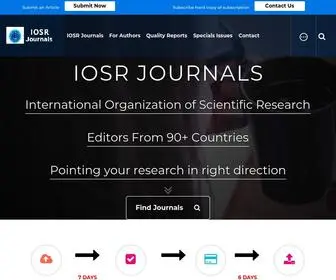 Iosrjournals.org(IOSR Journal) Screenshot