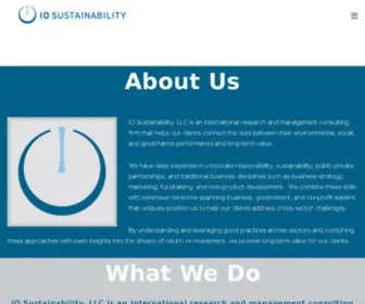 Iosustainability.com(iosustainability) Screenshot