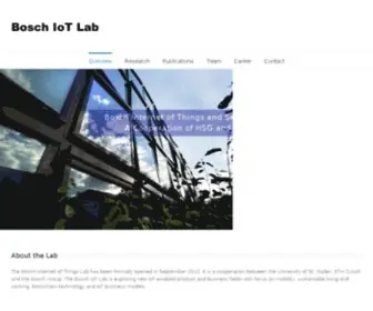 Iot-Lab.ch(A Cooperation of ETH Z) Screenshot