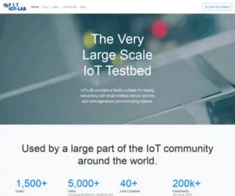 Iot-Lab.info(Iot Lab info) Screenshot