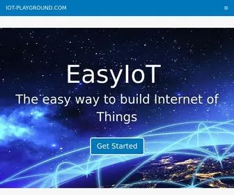 Iot-Playground.com(Raspberry Pi) Screenshot