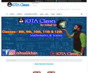 Iotaclasses.com(IOTA Classes) Screenshot