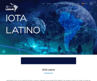 Iotalatino.org(IOTA Latino) Screenshot