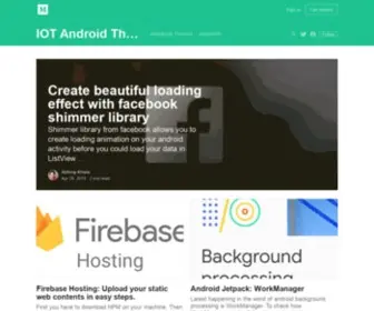 Iotandroidthings.com(Iotandroidthings) Screenshot