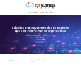 Iotbusinessforum.com.br(IoT Business Forum) Screenshot