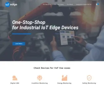 Iotedge.store(One Stop Shop for Industrial IoT Edge Devices) Screenshot