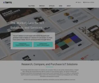 Ioterra.com(Bringing the world of IoT together) Screenshot