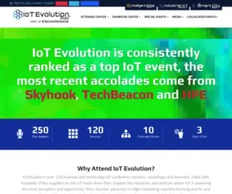 Iotevolutionexpo.com(The iot evolution conference & expo) Screenshot
