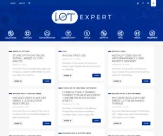 Iotexpert.com(IoT Expert) Screenshot