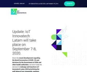 Iotinnovatech.com(IoT Innovatech Latam & Caribbean) Screenshot