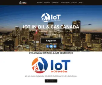 Iotinoilandgas-Canada.com(IoT in Oil & Gas Canada) Screenshot